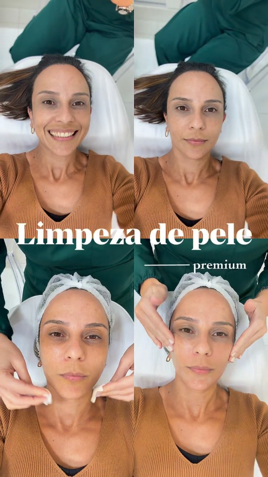 Reel da limpeza de pele premium